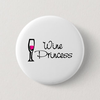 Wein-Prinzessin Button