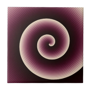 Wein Red Twirl Fliese