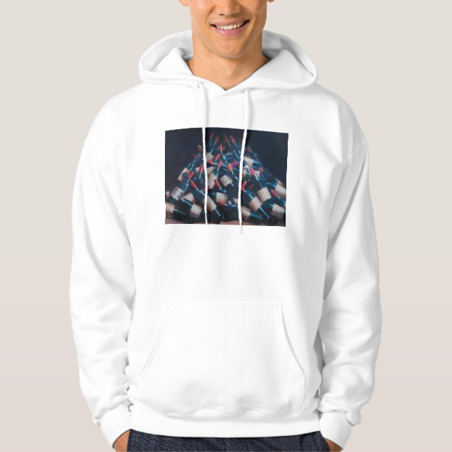 Wein schmeckte 2012 hoodie (Vorderseite)