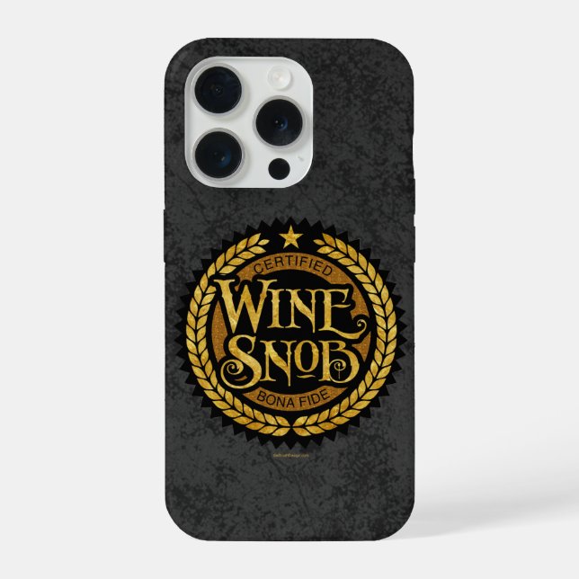 Wein Snob Case-Mate iPhone-Hülle iPhone Hülle (Rückseite)