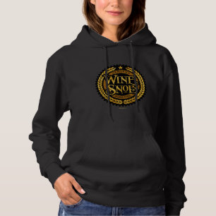 Wein Snob Wein Trinken Hoodie