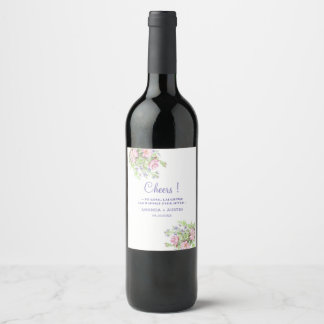 Wein & Sparkling Weinflaschen Etikett