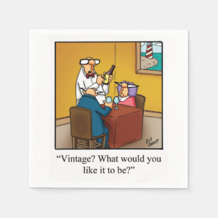 Wein Spaß Cocktail Party Napkins Serviette