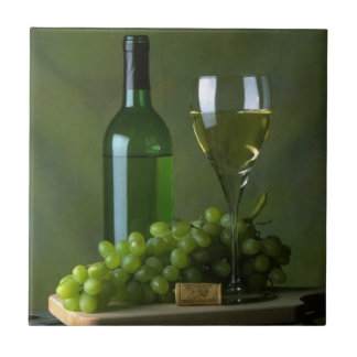 Wein-Stillleben-Fliese Trivet Fliese
