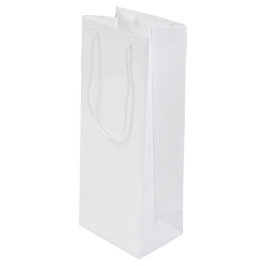 WEIN-TASCHEN-GESCHENK-TASCHE GLATT GESCHENKTÜTE FÜR WEINFLASCHEN