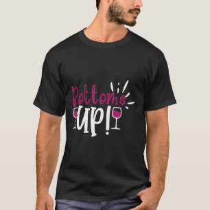 Wein trinken Weinkeller Telleriner hoch T-Shirt
