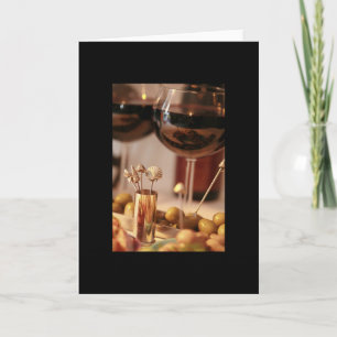 Wein-u. Käse-Party 2 - leere Karte