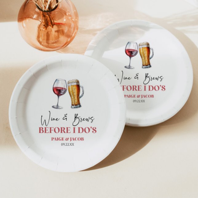 Wein- und Bierprobe vor der Probe-Dinner-Party Pappteller (Von Creator hochgeladen)