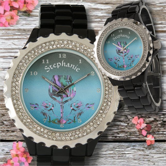 Wein und Blume 2190 Armbanduhr (Von Creator hochgeladen)
