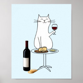 Wein und Käse, Vino & Fromage Poster