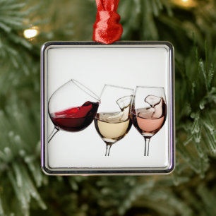**WEIN UND MEHR WEIN** CHRISTMAS ORNAMENT