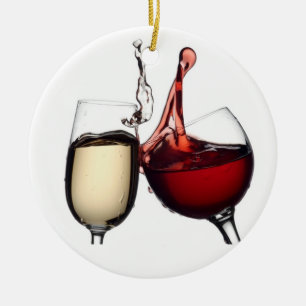 WEIN UND MEHR WEINBAUMÄNGEL KERAMIKORNAMENT