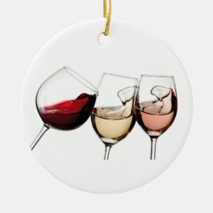 WEIN UND MEHR WEINBAUMÄRKTE KERAMIK ORNAMENT
