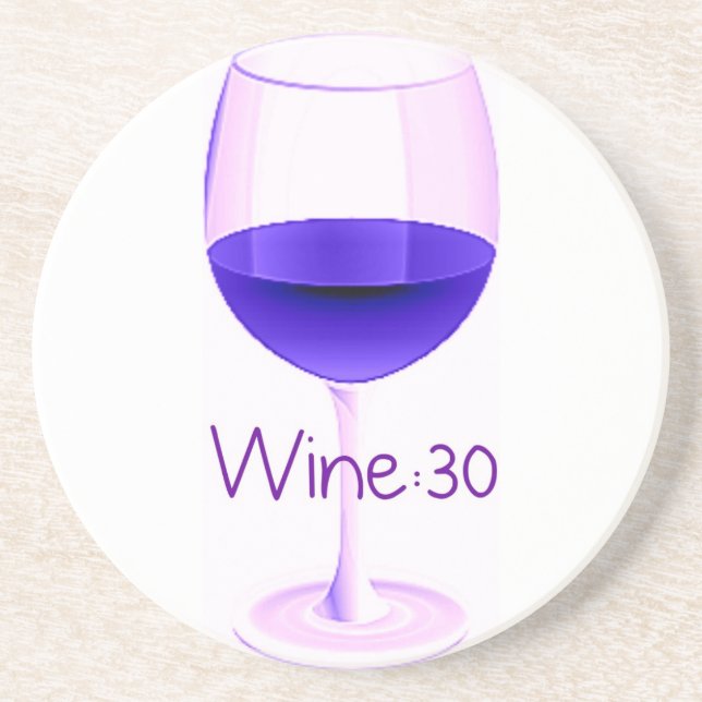 Wein: Untersetzer des Rotwein-30 (Vorne)