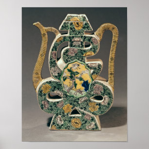 Wein-Vase in Form von dem Charakter 'shou Poster