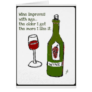 WEIN VERBESSERT MIT ALTER… Weindruck durch Jill
