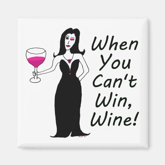 Wein Vixen einfach nur geheftet, wenn Sie nicht ge Magnet (Vorne)