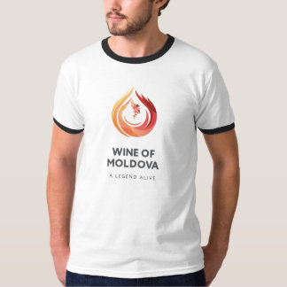 Wein von T - Shirtweiß Moldau-Männer T-Shirt