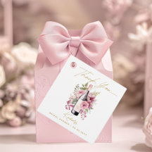 Wein vor dem Eheversprechen Elegante Bridal Shower