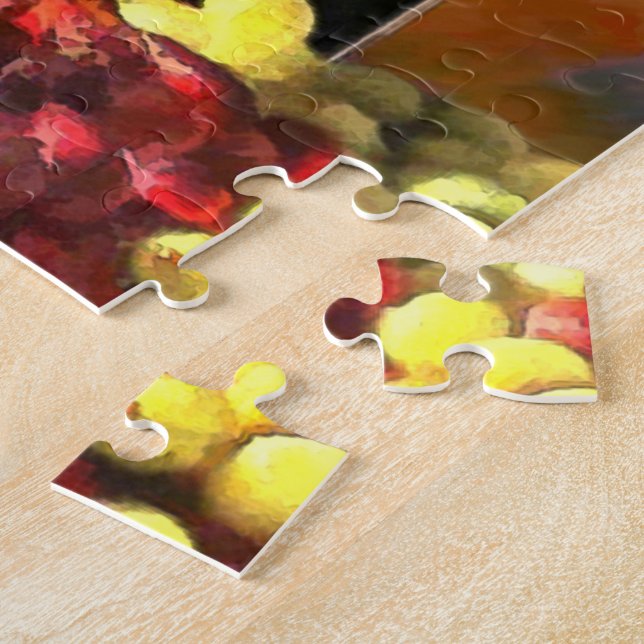 Wein vor u. nachher puzzle (Seite)