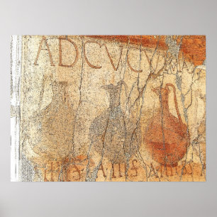 Wein zum Verkauf Poster