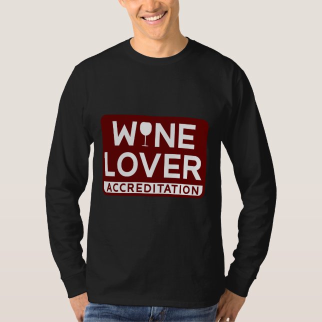 Weinakkreditierung T-Shirt (Vorderseite)