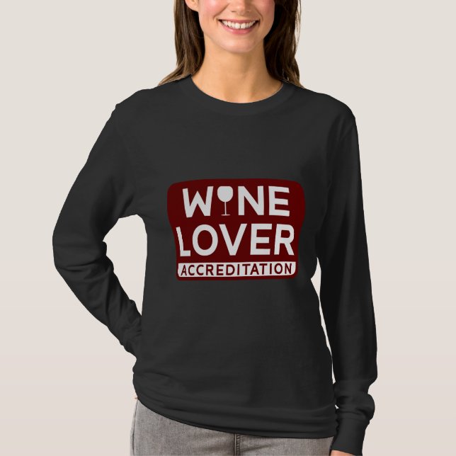 Weinakkreditierung T-Shirt (Vorderseite)