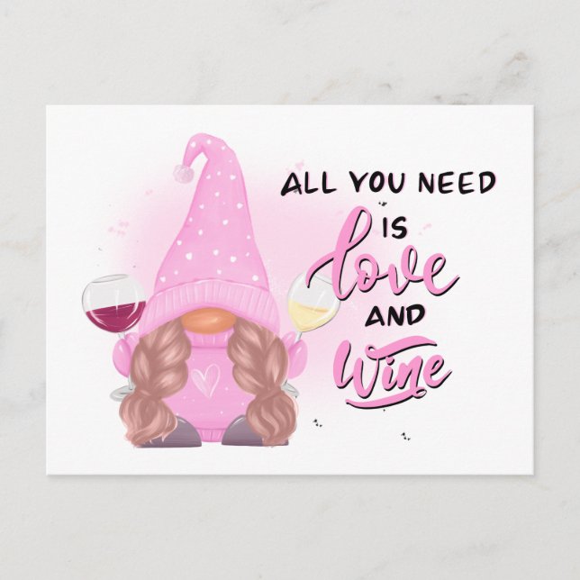 Weinangebot Postkarte (Vorderseite)