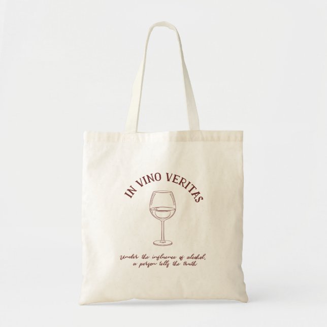 Weinangebot Tragetasche (Vorne)