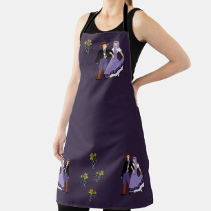 Weinanzüge von Bourgogne, Frankreich Schürze