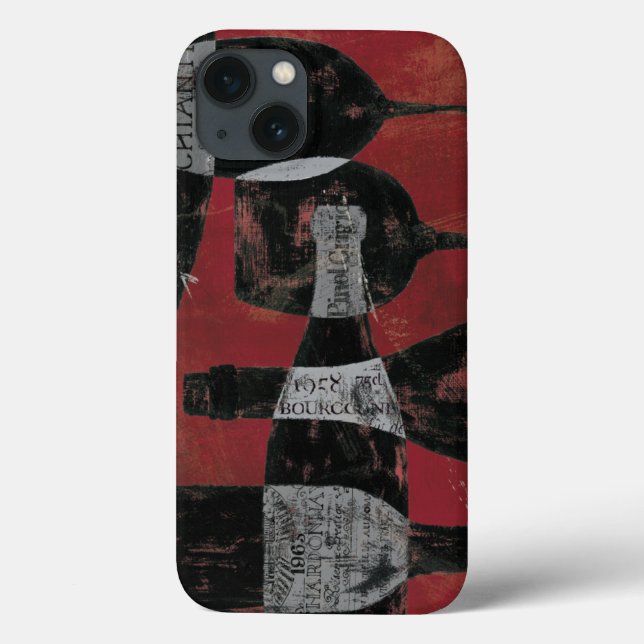 Weinauswahl Case-Mate iPhone Hülle (Rückseite)