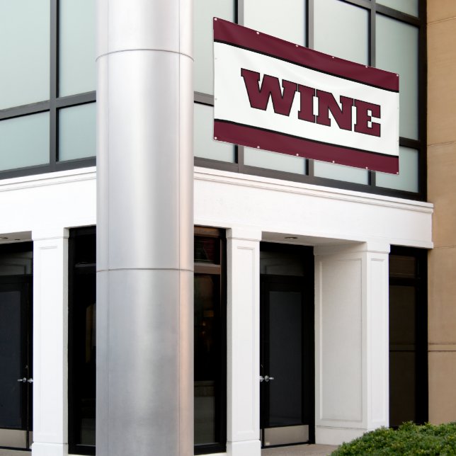 WEINBanner Banner (Äußeres Gebäude)