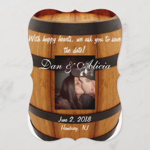 Weinbarrel Save the Date