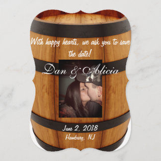 Weinbarrel Save the Date