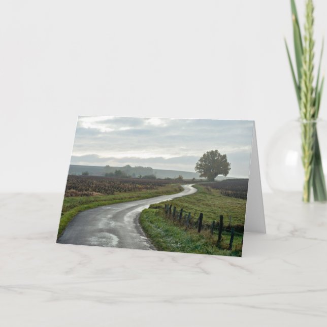 Weinberg bei Lantignié von Rhône Abteilung Karte (Vorderseite)