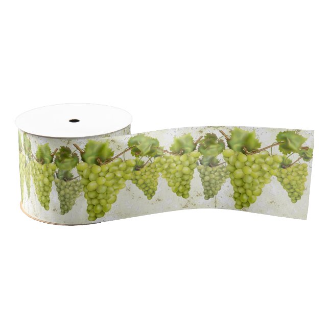 Weinberg Botanisch Ripsband (Spule)