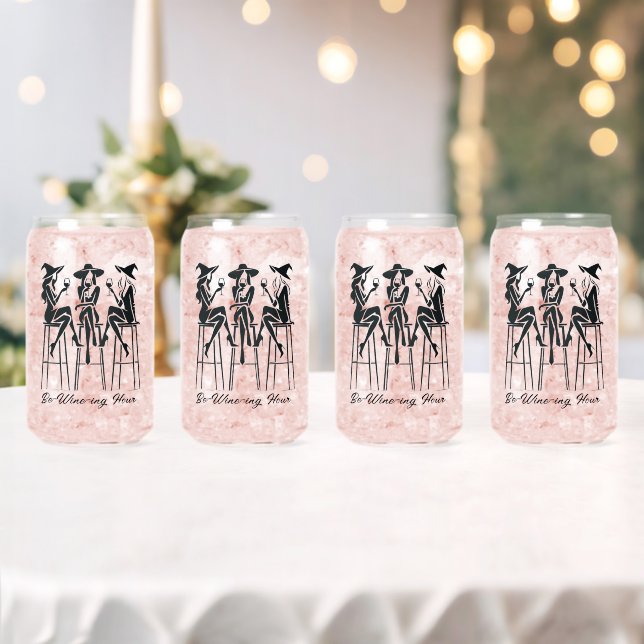 Weinberge,elegante Hexen, Weinnacht,Moderne Dosenglas (Insitu (Hochzeit))