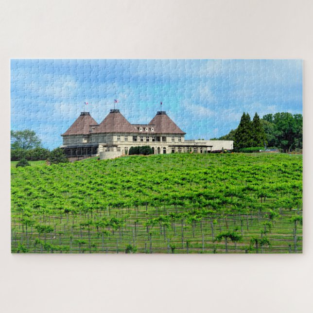 Weinberge Georgien, USA Puzzle (Horizontal)