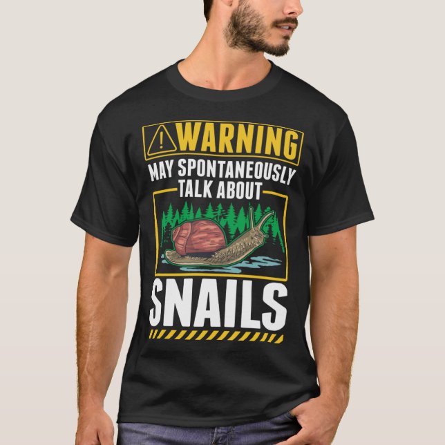 Weinbergschnecke T-Shirt (Vorderseite)