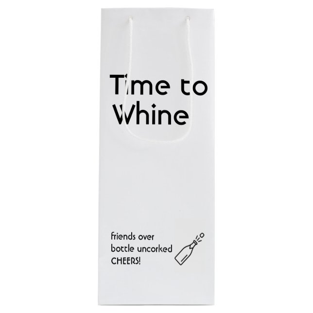 Weinbeutel Geschenktüte Für Weinflaschen (Vorderseite)