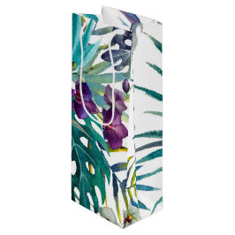 Weinbeutel - Tropischer Obstgarten Geschenktüte Für Weinflaschen