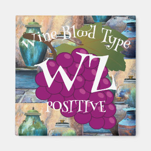 Weinbluttyp White Zinfandel Positiv ab b Magnet