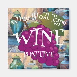 Weinbluttyp Zinfandel Positiv ab b Magnet