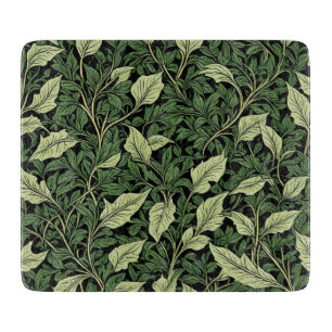 Weincluster in den Schattierungen von Grünglas Schneidebrett