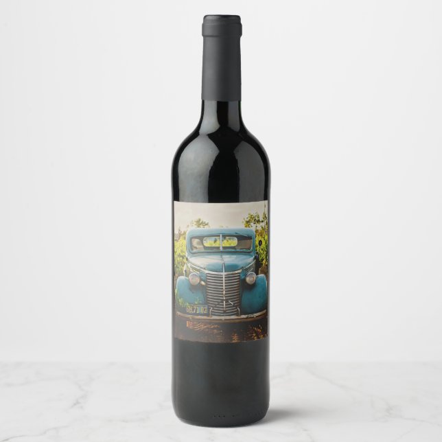 WEINDRINKETIKETTIERE ZUBEREITUNG WEINETIKETT (Vorderseite)