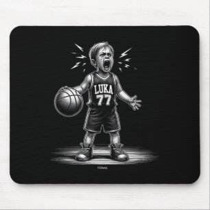 Weine Luka, indem du dich beschwerst und den Schie Mousepad