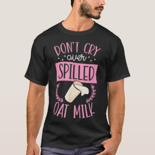Weine nicht über verschüttete Milch, Niedliche Veg T-Shirt