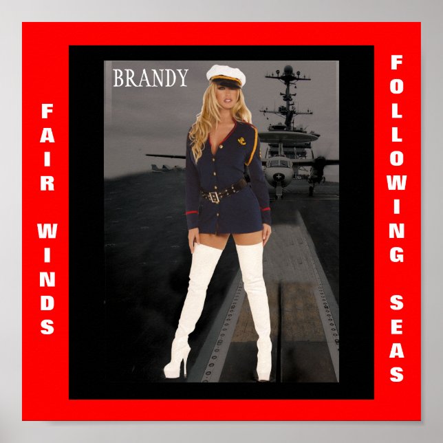 WEINE UND FOLGENDE MEERESPOSTER POSTER (Vorne)