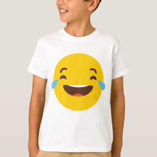 Weinen mit lachenden Emoji T-Shirt