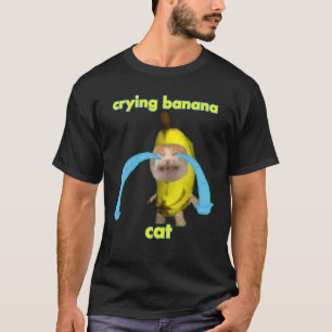 weinende Bananenkatze T-Shirt